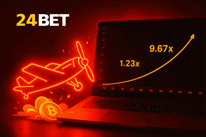 Jogue Crash na 24BET!