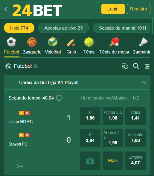 24bet Esporte